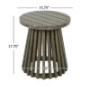 NicBex Round Outdoor Side End Table,Outdoor Coffee Table For Lawn,Backyard & Balcony,Outdoor Furniture,Acacia Woo 1 NicBex Round Outdoor Side End Table,Outdoor Coffee Table For Lawn,Backyard & Balcony,Outdoor Furniture,Acacia Woo -Nicbex GUEST 6cc2eba1 7376 4df8 9a00 62a0db617266