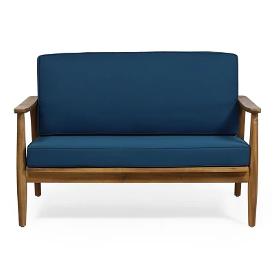 Modern Outside Willowbrook Loveseat And Coffee Table,blue -Christopher Knight Home 11 Modern Outside Willowbrook Loveseat And Coffee Table,blue -Christopher Knight Home - Image 9