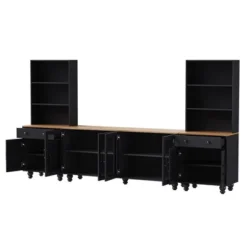 NicBex Farmhouse TV Stand Entertainment Center For TVs Up To 70� Media Console With Adjustable Shelves For Living Room 10 NicBex Farmhouse TV Stand Entertainment Center For TVs Up To 70� Media Console With Adjustable Shelves For Living Room -Nicbex GUEST 6f5107ed b6bd 4d28 a1de afe68ded768b