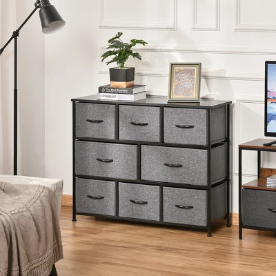 NicBex 8 Drawers Dresser For Bedroom,Fabric Dresser With Wooden Platform,Dressers For Kids Room,Living Room,Entry And Hallway,Dark Gray 3 NicBex 8 Drawers Dresser For Bedroom,Fabric Dresser With Wooden Platform,Dressers For Kids Room,Living Room,Entry And Hallway,Dark Gray