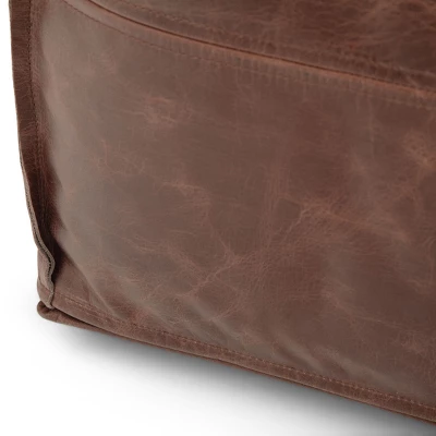 NicBex Square Pouf Ottoman Versatile Accent Furniture For Comfort And Additional Seating, Brown 6 NicBex Square Pouf Ottoman Versatile Accent Furniture For Comfort And Additional Seating, Brown - Image 4