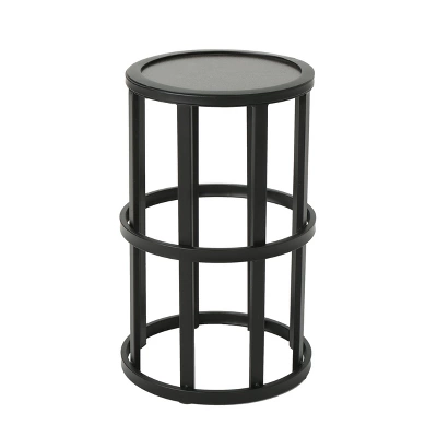 NicBex Modern Metal Outdoor End Table Outdoor Side Table, Patio Table Small Table Outdoor Coffee Table For Backyard, Balcony, Porch 5 NicBex Modern Metal Outdoor End Table Outdoor Side Table, Patio Table Small Table Outdoor Coffee Table For Backyard, Balcony, Porch - Image 3