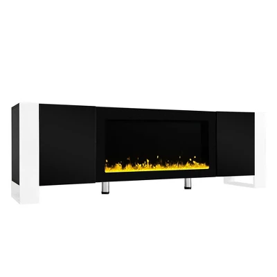NicBex 68.1 Inch Fireplace TV Stand For TVs Up To 78",Media Entertainment Center Console Table With 34.2"Electric Fireplace Insert 7 NicBex 68.1 Inch Fireplace TV Stand For TVs Up To 78",Media Entertainment Center Console Table With 34.2"Electric Fireplace Insert - Image 5