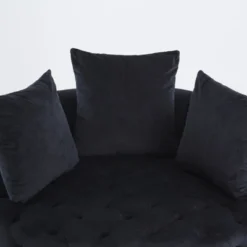 NicBex Couches For Living Room 36.6" Sofa Chair Accent Chair Modern Velvet Upholstered Sofa Couch Classical Barrel Chair With 3 Throw Pillows 15 NicBex Couches For Living Room 36.6" Sofa Chair Accent Chair Modern Velvet Upholstered Sofa Couch Classical Barrel Chair With 3 Throw Pillows -Nicbex GUEST 740398fa 32ba 4f4a 8f7c 4f3b98cb0771