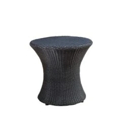 NicBex Hourglass PE Rattan Side Table, Weather-Resistant Outdoor&Indoor End Table, Boho Patio Stool For Poolside & Garden 11 NicBex Hourglass PE Rattan Side Table, Weather-Resistant Outdoor&Indoor End Table, Boho Patio Stool For Poolside & Garden -Nicbex GUEST 740bd902 6d04 468e 8e6e 299eea715a7f