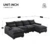 NicBex Modern U-Shaped Sectional Sofa Couch With Double Chaise Lounge, Chenille Upholstery For Living Room/Apartment -Nicbex GUEST 749455dc 2d8f 457b 8d76 36b8e1f9f5a4
