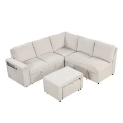 NicBex Couches For Living Room L-shaped Sectional Sofa Upholstered Sofa Couch With Storage Space, USB Ports, And Cup Holders On The Armrests 12 NicBex Couches For Living Room L-shaped Sectional Sofa Upholstered Sofa Couch With Storage Space, USB Ports, And Cup Holders On The Armrests -Nicbex GUEST 7783334d c816 449b a548 adbdb0c85d7b