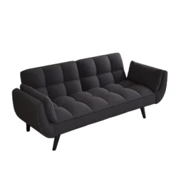 NicBex 57 Inch Velvet Convertible Love Seat Sofa With 2 Armrests Throw Pillows For Living Room,Bedroom,Office,Apartment 15 NicBex 57 Inch Velvet Convertible Love Seat Sofa With 2 Armrests Throw Pillows For Living Room,Bedroom,Office,Apartment -Nicbex GUEST 79fc2aa8 178a 4d2e b505 44aaf42360b1