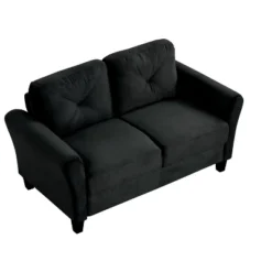 NicBex Modern 2/3-Seat Loveseat Sofa Couch For Living Room,Bedroom,Comfy Upholstered Sectional Futon Couch With Deep Cushions -Nicbex GUEST 7a50b0dd e4b7 484c 98a1 0133fa965daa