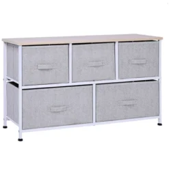 NicBex 5 Drawers Dresser For Bedroom,Fabric Dresser With Wooden Platform,Dressers For Kids Room,Living Room,Entry And Hallway,Gray 11 NicBex 5 Drawers Dresser For Bedroom,Fabric Dresser With Wooden Platform,Dressers For Kids Room,Living Room,Entry And Hallway,Gray -Nicbex GUEST 7b519d38 7997 4f57 bf5b eed6a0105c4f