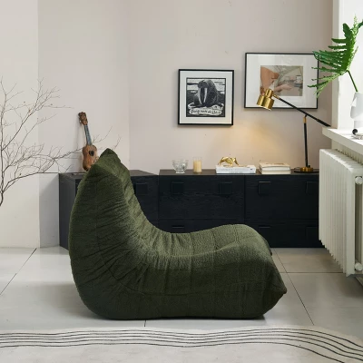 NicBex Large Bean Bag Chair For Adults Plush Foam Lounger Sofa Single Sofa For Living Room, Apartment Or Game Room 7 NicBex Large Bean Bag Chair For Adults Plush Foam Lounger Sofa Single Sofa For Living Room, Apartment Or Game Room - Image 5