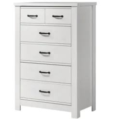 NicBex Dresser For Bedroom,Chest Of Drawers With Black Metal Handles Design,Modern Freestanding Dresser,Storage Dressers For Bedroom -Nicbex GUEST 7dfef6f9 db24 4195 9c38 15ee28c5b062