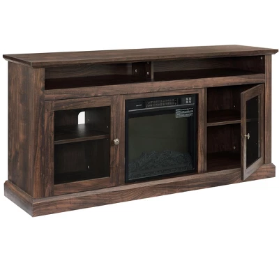 NicBex TV Stand 18" Electric Fireplace TV Stand Entertainment Center Media Console For Living Room, Bedroom 6 NicBex TV Stand 18" Electric Fireplace TV Stand Entertainment Center Media Console For Living Room, Bedroom - Image 4