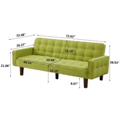 NicBex 73.62 Inch Linen Button Tufted Convertible Sofa Bed With Wood Legs For Living Room,Office,Apartment,Bedroom 8 NicBex 73.62 Inch Linen Button Tufted Convertible Sofa Bed With Wood Legs For Living Room,Office,Apartment,Bedroom -Nicbex GUEST 80b12543 722f 49c5 8fff e30f5b67c021
