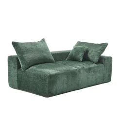 NicBex Couches For Living Room 2-Seat Deep Seat Sofa Chenille Fabric Upholstered Modern Sofa Couch With Memory Foam And Pillows, Emerald 9 NicBex Couches For Living Room 2-Seat Deep Seat Sofa Chenille Fabric Upholstered Modern Sofa Couch With Memory Foam And Pillows, Emerald -Nicbex GUEST 8192d29c b3c1 4e97 997e 2ff65bf4d26b