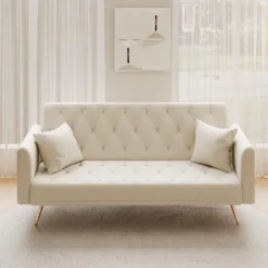 NicBex 71 Inch Velvet Convertible Love Seat Sofa Retro Style Upholstered Sofa Couch For Small Living Room,Bedroom 16 NicBex 71 Inch Velvet Convertible Love Seat Sofa Retro Style Upholstered Sofa Couch For Small Living Room,Bedroom -Nicbex GUEST 821383da 8786 4fce 843e a0dc964215e8