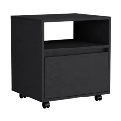 NicBex Modern Wood Nightstand With Drawer,Bedside Table With Wheels& Open Shelf,Mobile Night Stand For Bedroom,Living Room 11 NicBex Modern Wood Nightstand With Drawer,Bedside Table With Wheels& Open Shelf,Mobile Night Stand For Bedroom,Living Room -Nicbex GUEST 82c1e0a6 285f 4324 b66f f54b0c13cc67