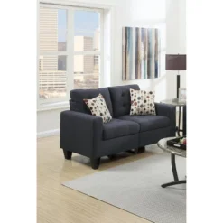 NicBex Couches For Living Room 2pc Sofa Set Polyfiber Tufted Upholstered Solid Pine Loveseat Sofa Couch With Pillows 12 NicBex Couches For Living Room 2pc Sofa Set Polyfiber Tufted Upholstered Solid Pine Loveseat Sofa Couch With Pillows -Nicbex GUEST 8843ee52 b79b 4b97 8e12 af93ba88a98a