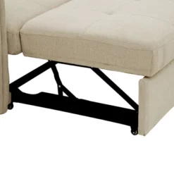 NicBex Modern 96" Pull Out Sofa Bed Linen Convertible Sleeper Sofa With Adjustable Headrest And Hidden Storage For Living Room 11 NicBex Modern 96" Pull Out Sofa Bed Linen Convertible Sleeper Sofa With Adjustable Headrest And Hidden Storage For Living Room -Nicbex GUEST 88613836 3c16 4742 8df6 3b1c8e4960eb