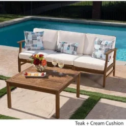 NicBex 3-Seater Outdoor Sofa Set, Acacia Wood Modular Couch With Coffee Table, Patio Sofa Set With Cushions 13 NicBex 3-Seater Outdoor Sofa Set, Acacia Wood Modular Couch With Coffee Table, Patio Sofa Set With Cushions -Nicbex GUEST 8a468f5c ba29 480c 9c57 aedb89c643c3