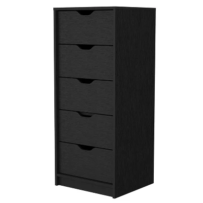NicBex Narrow 5-Drawer Dresser,Modern Tall Dressers For Bedroom,Chest Of Drawers For Living Room,Dining Room,Hallway,Contemporary Style 3 NicBex Narrow 5-Drawer Dresser,Modern Tall Dressers For Bedroom,Chest Of Drawers For Living Room,Dining Room,Hallway,Contemporary Style - Image 2