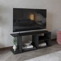 NicBex TV Stand Minimalistic TV Stand Entertainment Center With 5 Open Shelves For 65-Inch TV For Living Room -Nicbex GUEST 8c24ea2e eb6c 4414 85ea 34253cad0e68
