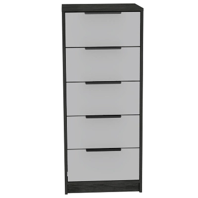 NicBex 5 Drawers Dresser For Bedroom,Modern Style Wooden Drawers With Black Handle,Dressers For Kids Room,Living Room,Entry And Hallway 7 NicBex 5 Drawers Dresser For Bedroom,Modern Style Wooden Drawers With Black Handle,Dressers For Kids Room,Living Room,Entry And Hallway - Image 5