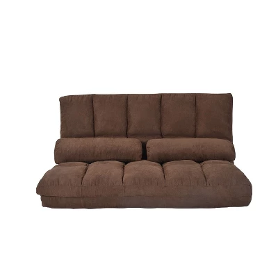 NicBex Double Folding Sofa Floor Recliner Sofa Futon Sofa With 2 Pillows Backrest Can Be Adjusted Forward And Backward 8 NicBex Double Folding Sofa Floor Recliner Sofa Futon Sofa With 2 Pillows Backrest Can Be Adjusted Forward And Backward - Image 6