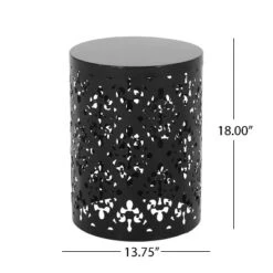 NicBex Outdoor End Table Modern Metal Outdoor Side Table, Metal Patio Table Small Table Outdoor Coffee Table For Backyard, Balcony 13 NicBex Outdoor End Table Modern Metal Outdoor Side Table, Metal Patio Table Small Table Outdoor Coffee Table For Backyard, Balcony -Nicbex GUEST 8fcb47ba 6808 49d3 baf1 2df1585cee0d