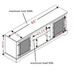 NicBex TV Stand Entertainment Center Fireplace TV Stand With Adjustable Shelf Wood For TVs Up To 70 Inches 10 NicBex TV Stand Entertainment Center Fireplace TV Stand With Adjustable Shelf Wood For TVs Up To 70 Inches -Nicbex GUEST 90030d21 16f9 4988 ab4c f8625cf8a98d