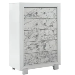 NicBex Dresser For Bedroom,Chest Of Drawers With Round Knobs,Modern Freestanding Dresser,Storage Dressers For Bedroom -Nicbex GUEST 9377e366 7de5 47ce 8536 794467275169