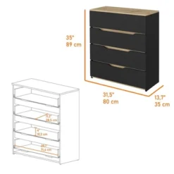 NicBex 4 Drawer Dresser For Bedroom,Modern Style Drawers With Free Handle,Dressers For Kids Room,Living Room,Entry And Hallway 9 NicBex 4 Drawer Dresser For Bedroom,Modern Style Drawers With Free Handle,Dressers For Kids Room,Living Room,Entry And Hallway -Nicbex GUEST 95b51e89 d057 4867 af02 837fab65d475