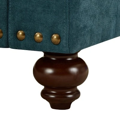 NicBex 82.09 Inch Chenille Sofa Couch,3-Seater Sofa With 2 Throw Pillows For Living Room,Bedroom,Office,Apartment 6 NicBex 82.09 Inch Chenille Sofa Couch,3-Seater Sofa With 2 Throw Pillows For Living Room,Bedroom,Office,Apartment - Image 4