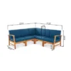 NicBex 6-Piece Acacia Wood Outdoor Patio Sofa Set, Modular Sectional Sofa With Coffee Table, Coastal Outdoor Couch Set 1 NicBex 6-Piece Acacia Wood Outdoor Patio Sofa Set, Modular Sectional Sofa With Coffee Table, Coastal Outdoor Couch Set -Nicbex GUEST 97d9740b 6b43 4c79 a4e1 af14d92b6b94