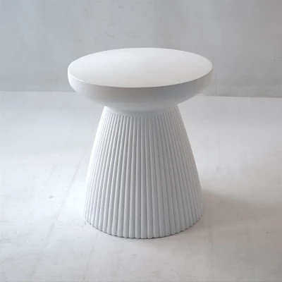 NicBex Outdoor End Table Modern Outdoor End Table Outdoor Side Table, Patio Table Small Table For Backyard, Balcony, Porch 5 NicBex Outdoor End Table Modern Outdoor End Table Outdoor Side Table, Patio Table Small Table For Backyard, Balcony, Porch - Image 3