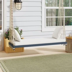 NicBex Patio Wooden Hanging Chair,Porch Swing With Cushion&Pillows,Outdoor Swing Chair With 10.8ft Rope,Swing Sets For Backyard,Lawn,Garden,Natural 12 NicBex Patio Wooden Hanging Chair,Porch Swing With Cushion&Pillows,Outdoor Swing Chair With 10.8ft Rope,Swing Sets For Backyard,Lawn,Garden,Natural -Nicbex GUEST a11cea4d 9495 4fde 95bf bb7ea42273c5