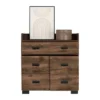 NicBex 5-Drawer Dresser For Bedroom,Classic Wooden Dressers With Black Metal Handles,Chest Of Drawers For Living Room,Reading Room,Hallway 1 NicBex 5-Drawer Dresser For Bedroom,Classic Wooden Dressers With Black Metal Handles,Chest Of Drawers For Living Room,Reading Room,Hallway -Nicbex GUEST a216fe2b 3202 42db a0ee 6a88f38234e4