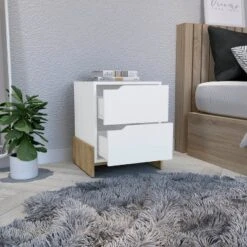 NicBex 17.01" Wide Modern Nightstand,Bedside Table With Sturdy Base,Night Stand With Drawers,Space-Saving Side Table For Bedroom,Living Room 14 NicBex 17.01" Wide Modern Nightstand,Bedside Table With Sturdy Base,Night Stand With Drawers,Space-Saving Side Table For Bedroom,Living Room -Nicbex GUEST a27a6ec7 c8d3 49dd 9559 e04039bdab98