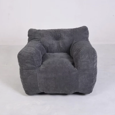 NicBex Tufted Bean Bag Sofa Chair Soft Stuffed Filling For Living Room Or Bedroom Accent,Family Room Or Kids' Space 4 NicBex Tufted Bean Bag Sofa Chair Soft Stuffed Filling For Living Room Or Bedroom Accent,Family Room Or Kids' Space - Image 2
