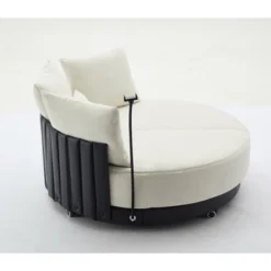 NicBex Couches For Living Room 52.75'' Oversized Round Swivel Chair Upholstered Sofa Couples Chair With Adjustable Phone Stand For Bedroom 11 NicBex Couches For Living Room 52.75'' Oversized Round Swivel Chair Upholstered Sofa Couples Chair With Adjustable Phone Stand For Bedroom -Nicbex GUEST a5102081 95a7 42d4 a68d 377ade4df201