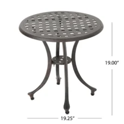 NicBex Modern Aluminum Outdoor End Table Outdoor Side Table, Outdoor Coffee Table Patio Table Small Table Outdoor Table For Backyard, Balcony, Porch 10 NicBex Modern Aluminum Outdoor End Table Outdoor Side Table, Outdoor Coffee Table Patio Table Small Table Outdoor Table For Backyard, Balcony, Porch -Nicbex GUEST a83c62db a9d6 4ff3 86c0 ab0cb1cb2e86
