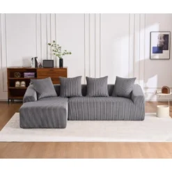 NicBex Couches For Living Room Modern Sectional Couch Full Sponge Compression 3-seater Sofa Couch Combining Chaise Longue 13 NicBex Couches For Living Room Modern Sectional Couch Full Sponge Compression 3-seater Sofa Couch Combining Chaise Longue -Nicbex GUEST a8cb6277 7130 425a 9f24 9b56dc5b8c3b