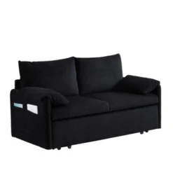 NicBex 65 Inch Corduroy Convertible Sleeper Sofa Bed With 2 Pillows,Pullout Bed And Side Pockets For Small Spaces,Living Room,Apartment 15 NicBex 65 Inch Corduroy Convertible Sleeper Sofa Bed With 2 Pillows,Pullout Bed And Side Pockets For Small Spaces,Living Room,Apartment -Nicbex GUEST a8ea6cf7 ef6b 4d0a b394 64ded057717a