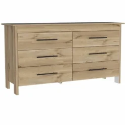 NicBex 6 Drawer Double Dresser For Bedroom,Chest Of Drawers With Black Metal Handle Design,Storage Dressers For Bedroom 14 NicBex 6 Drawer Double Dresser For Bedroom,Chest Of Drawers With Black Metal Handle Design,Storage Dressers For Bedroom -Nicbex GUEST ab16dc5d aeb0 4ff6 bbf2 5ae4c46c963f
