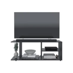 NicBex TV Stand Minimalistic TV Stand Entertainment Center With 5 Open Shelves For 65-Inch TV For Living Room