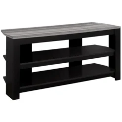 NicBex Contemporary 42 Inch TV Stand Entertainment Center Media Console With Storage Shelves For Living Room, Bedroom