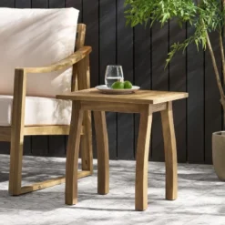 NicBex 19” Outdoor Side Table With Acacia Wood,Space-Saving End Table For Garden,Patio,Patio Table For Drinks & Decor,Outdoor Furniture 16 NicBex 19” Outdoor Side Table With Acacia Wood,Space-Saving End Table For Garden,Patio,Patio Table For Drinks & Decor,Outdoor Furniture -Nicbex GUEST accb7401 5482 4d20 a73e 2a251ee43e38