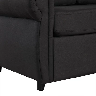 NicBex Couches For Living Room 57.5" Pull Out Sofa Bed Loveseat Minimalist Style Couch Upholstered Sleeper Sofa With Twin Size Memory Mattress 5 NicBex Couches For Living Room 57.5" Pull Out Sofa Bed Loveseat Minimalist Style Couch Upholstered Sleeper Sofa With Twin Size Memory Mattress - Image 3