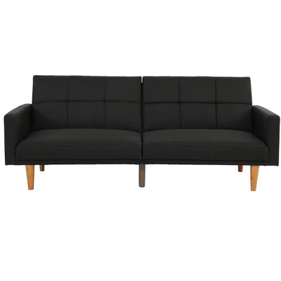 NicBex Modern Comfy Loveseat Sofa Convertible Sleeper Sofa Bed Tufted Buttons Sofa Couch With Wood Legs For Living Room,Apartment 7 NicBex Modern Comfy Loveseat Sofa Convertible Sleeper Sofa Bed Tufted Buttons Sofa Couch With Wood Legs For Living Room,Apartment - Image 5