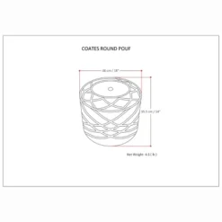 NicBex Round Macrame Pouf Ottoman Versatile Accent Furniture For Comfort And Additional Seating, Natural 13 NicBex Round Macrame Pouf Ottoman Versatile Accent Furniture For Comfort And Additional Seating, Natural -Nicbex GUEST b45bbbf0 2656 412e 8d83 c3da95b27051